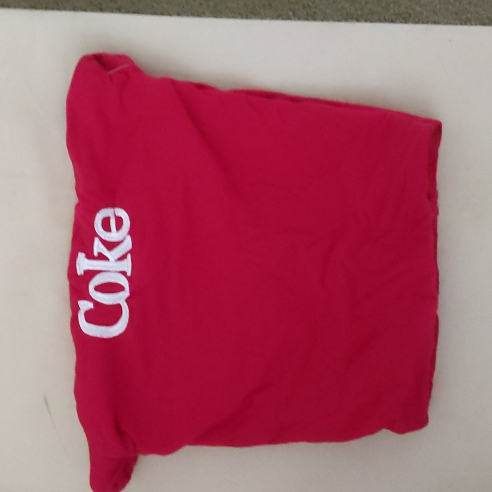 Coke size M strapless crop top
